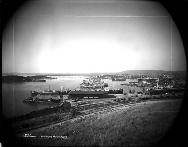 Prot: Utsigt fra Ekeberg havnen