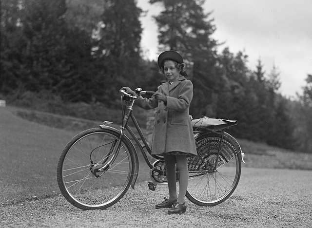 Prot: Ragnhild med Cykel