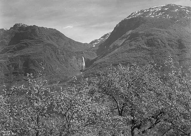 Prot: Fejgumsfoss fra Lysterfjord