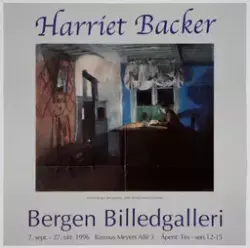 Harriet Backer Bergen Billedgalleri [Utstillingsplakat]
