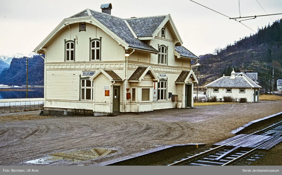 Helleland stasjon på Sørlandsbanen