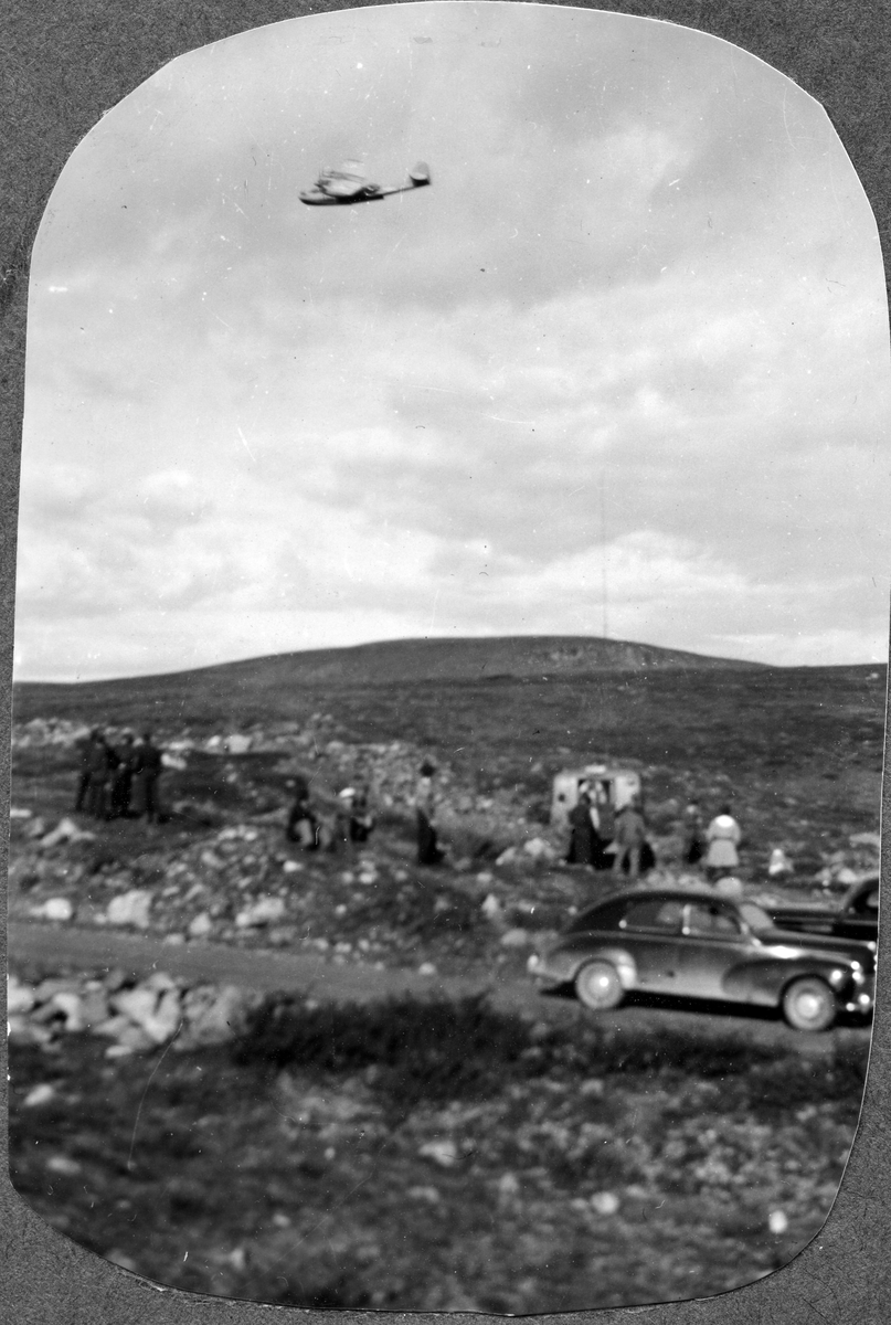 Flyulykke i Finnmark høsten 1951.