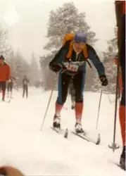 Skigåing
Thorleif Mikkelsplass under Birkebeinerrennet i 198