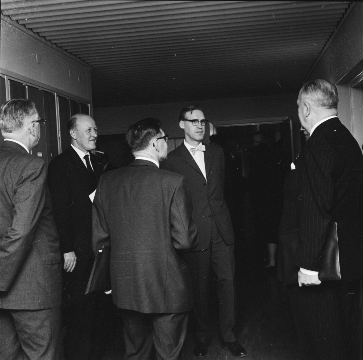 "Öron, näsa och hals symposium ", Uppsala maj 1963