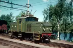Elektrisk lokomotiv El 10 2514 i skiftetjeneste på Kongsving