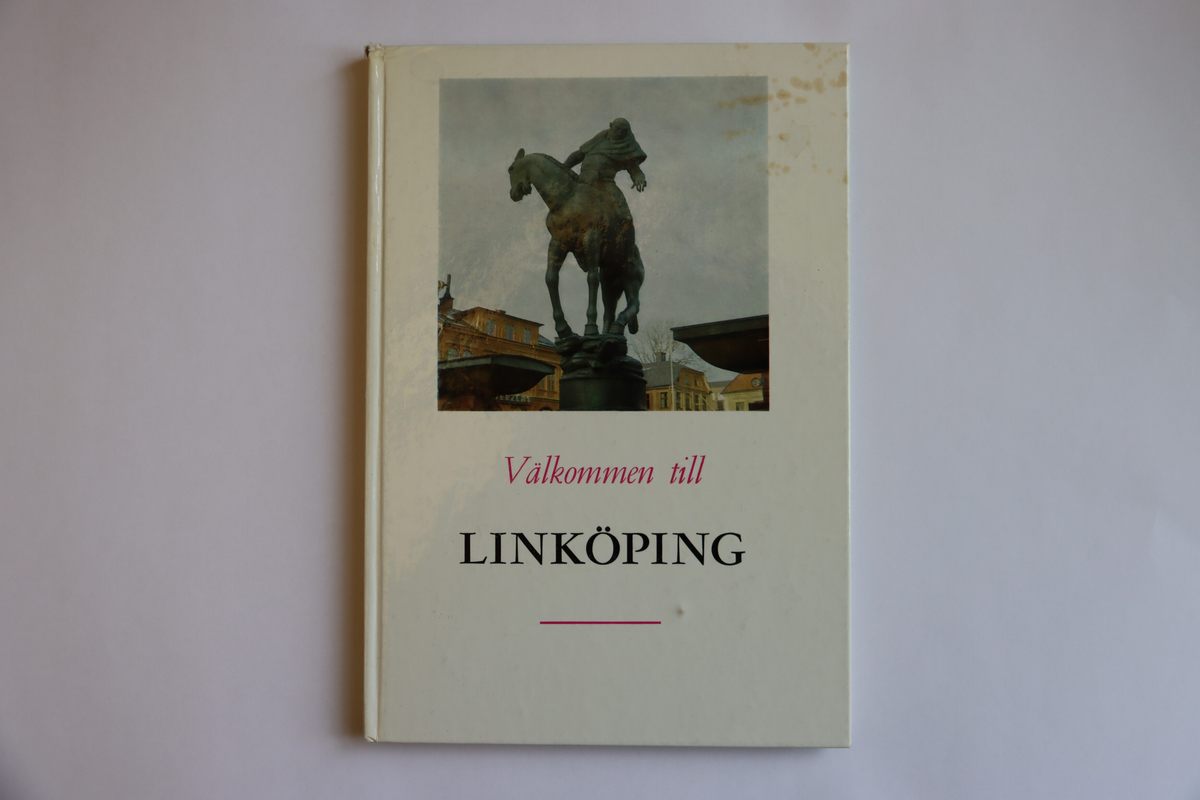 Bok "Välkommen till Linköping" tryckt år 1969.
På omslaget en bild av Folke Filbyter, skulptur av Carl Milles på Stora Torget i Linköping. På titelsidan under rubriken "En bok till den nyblivne linköpingsbon".
Boken innehåller artiklar om Linköping samt annonser. Boken har 135 sidor.

När Ingrid Tagesson flyttade till Linköping för att börja arbeta som sjukgymnast på sjukhuset 1969 fick hon denna bok. Den delades ut till nyinflyttade tillsammans med ett checkhäfte. 
Ingrid flyttade in i en personalbostad på Lasarettsgatan, där hon hyrde ett möblerat boende med delat kök och badrum.