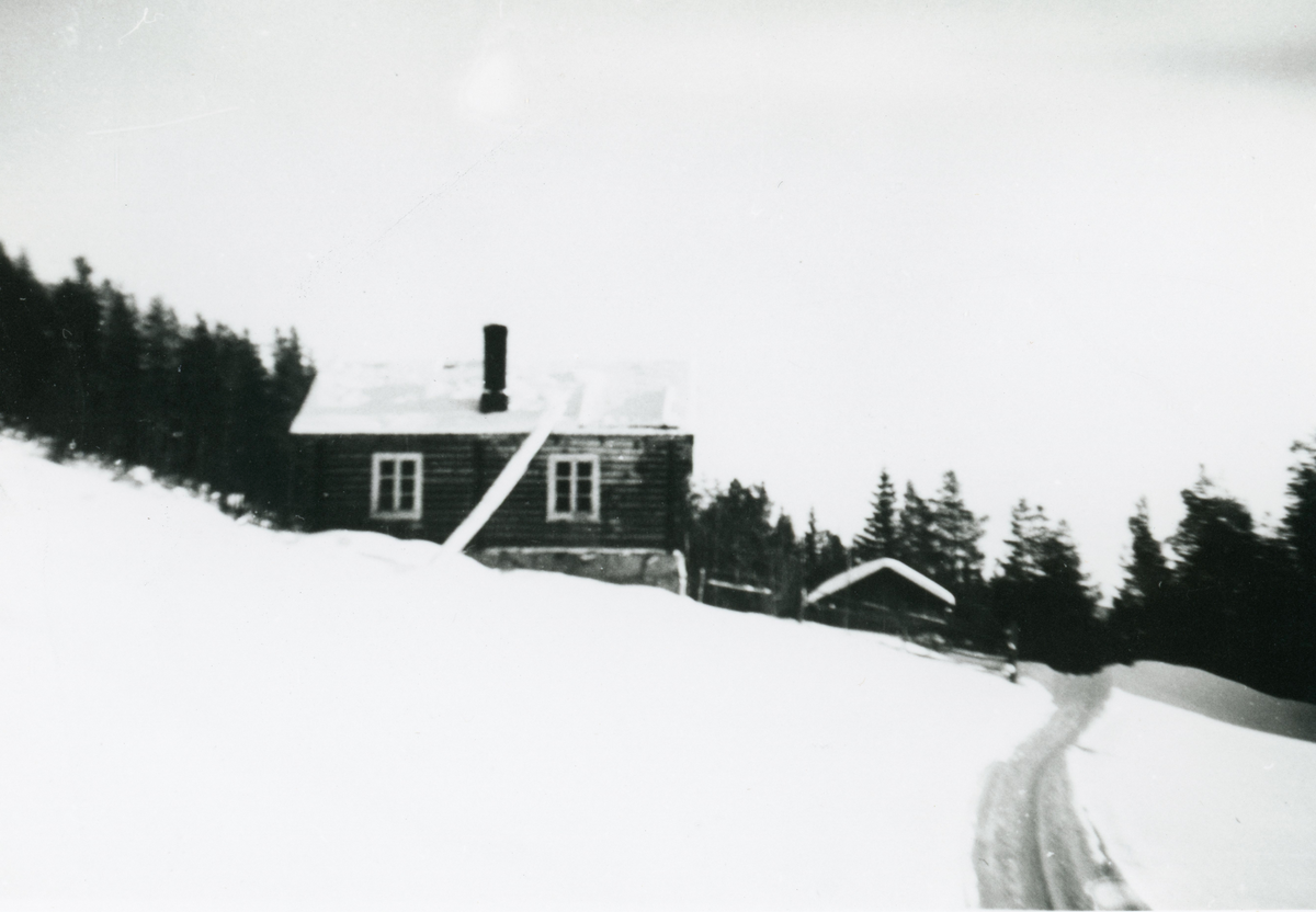 Hallingstugu.Stugi på Øli-Berget i 1960 åra.
Den vart fyrst flytt til Einarset og seinare til Skutuset.