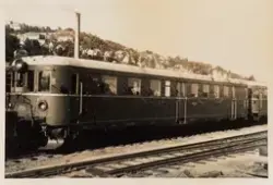 Dieselelektrisk motorvogn Bmdeo type 10b nr. 18295 i Lodalen