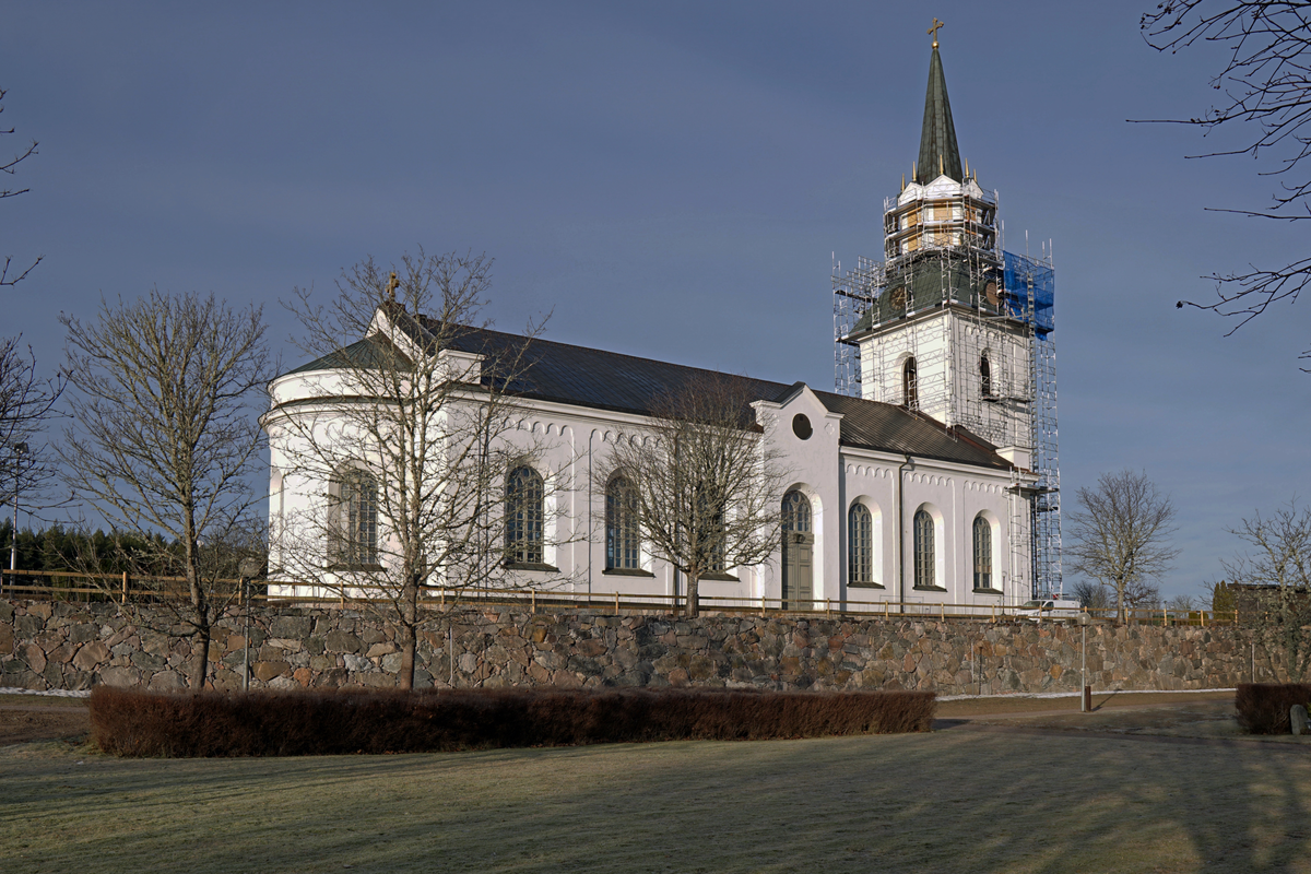 Västlands kyrka, Västlands socken, Uppland 2023