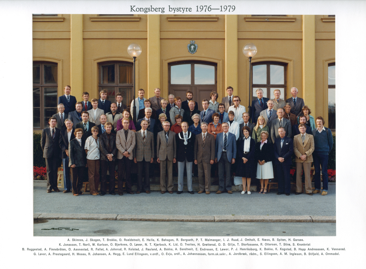 Bystyret i Kongsberg 1976-1979