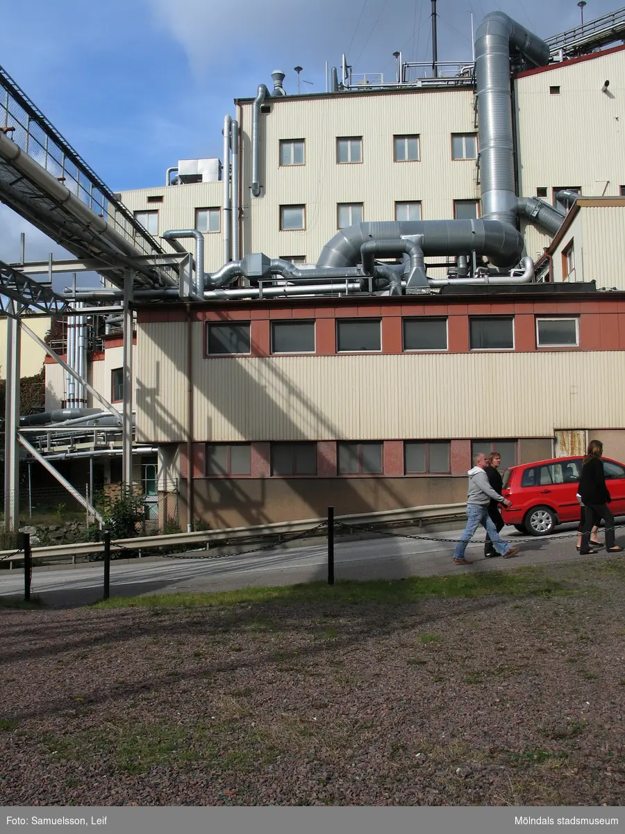 "Kråkan", Kvarnbygatan, vid Soabs industrianläggning i Mölndals Kvarnby, år 2007. Anläggningen användes vid fototillfället av Hexion Speciality Chemicals Sweden AB.