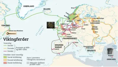 Vikingenes verden samlet på ett område