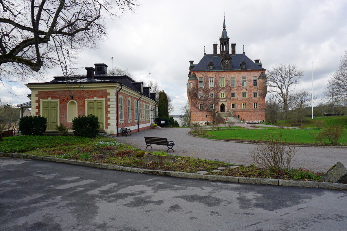 Wiks slott, Viks mur 1:1, Balingsta socken, Uppland 2018
