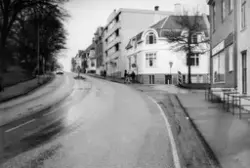 Langveien på Kirklandet i Kristiansund. Bildet er fra avisa 