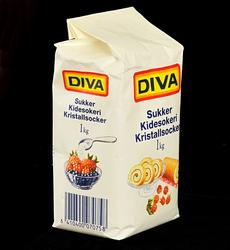 Papirpose for sukker