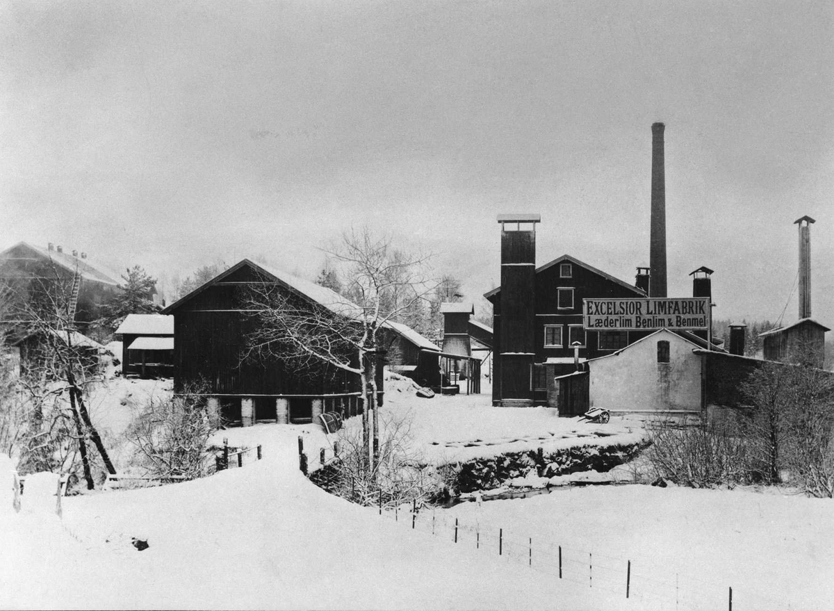A/S Norsk Benindustri (tidl. Excelsior limfabrik).