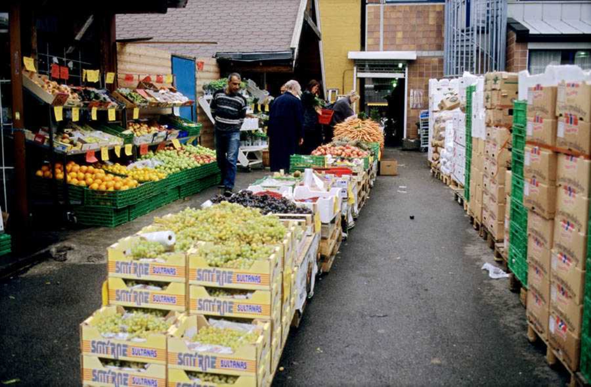 Dokumentasjon av Keiser frukt- og grøntmarked i Lillestrøm 