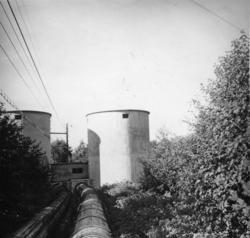 72/II. Ulvund kraftanlegg..72/II/3. Stigetårnene sett fra da