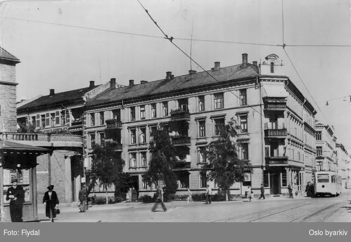 Oslo. Elisenbergveien. - Oslo byarkiv / DigitaltMuseum