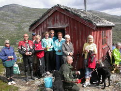 Tur til Tverrberghytta. ..(Se Romsdalsmuseets årbok 2007)