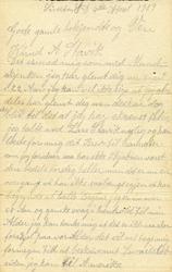 .(Se boken "Amerikabrev : 1880-1950" Rassmus Sunde)