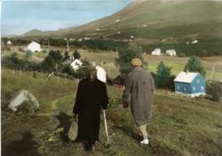 Sett østover fra Hagen gård.