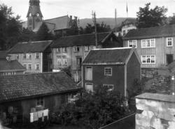 Lochnerkråpet..Fotografen står på taket til hus nr 248. .(Es