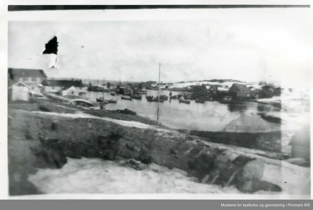 Panorama over Kåven i Gamvik 1920.