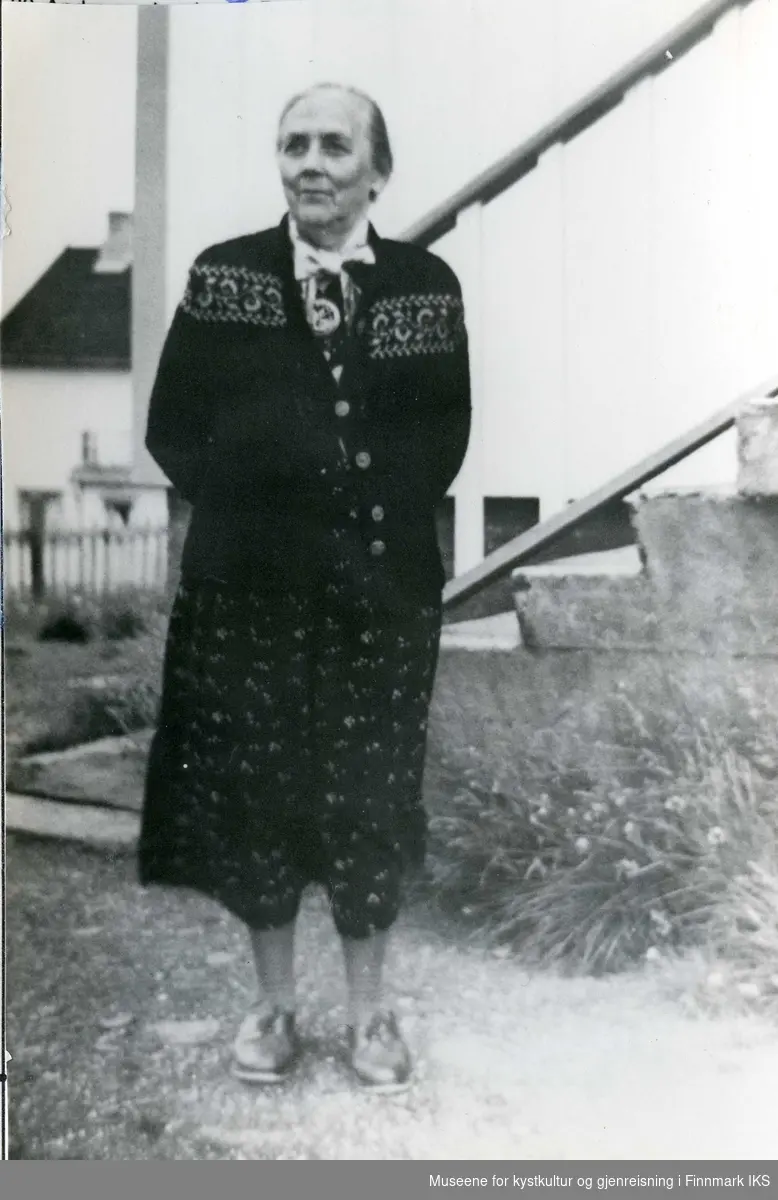 Anna Ramberg. Gamvik 1950.