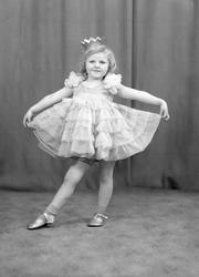 Ballettbilder fra Alma Christensens danseskole.