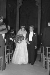 Bjarne Johansen med brud