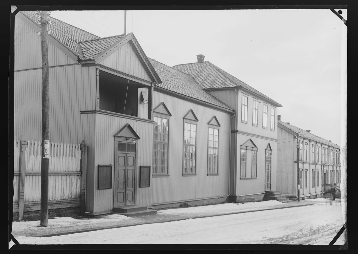 Sangerhuset i Bergmannsgata på Røros i 1936