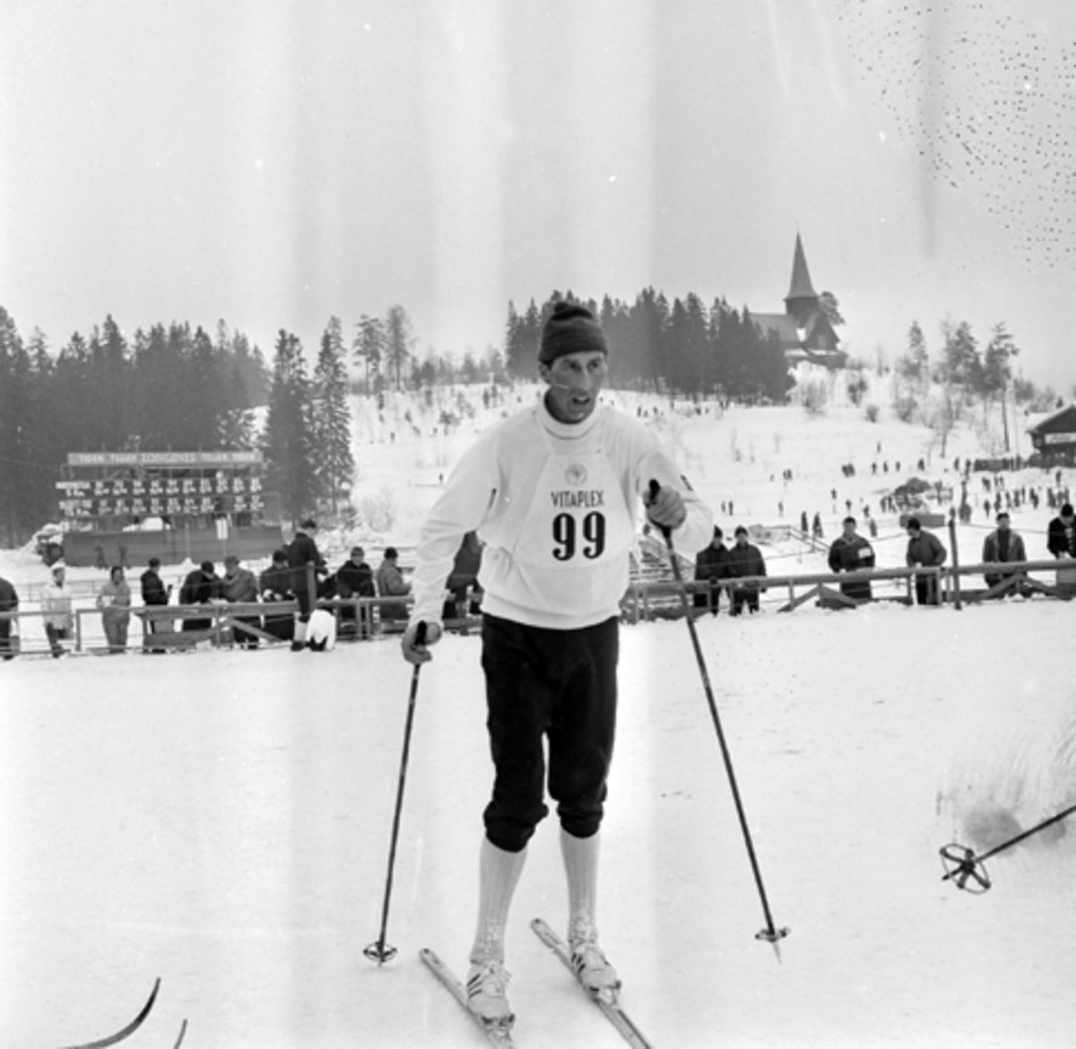 Ski, langrenn, Harald Grønningen, Holmenkollen.