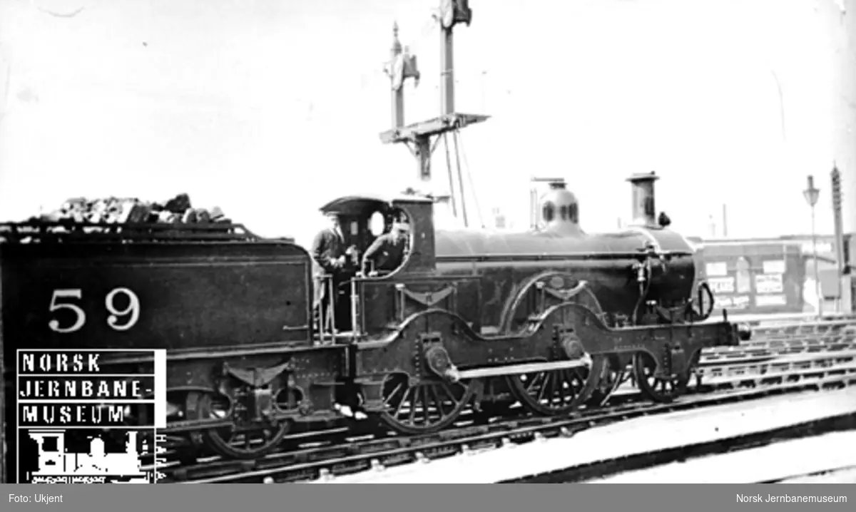 Midland Railway damplokomotiv nr. 59