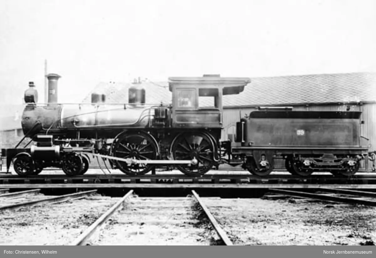 Damplokomotiv type XIX nr. 39