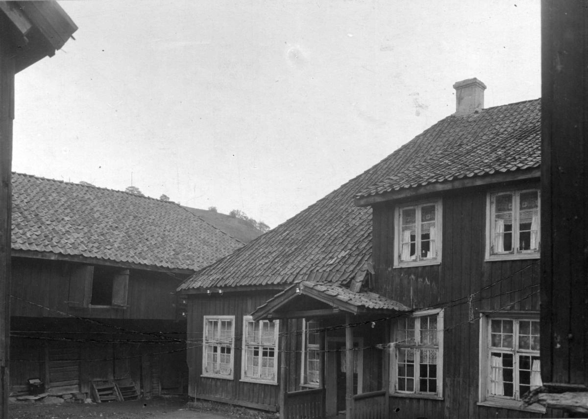 Chrystiegården fra Brevik. Nå på Norsk Folkemuseum, bygning nr. 227.