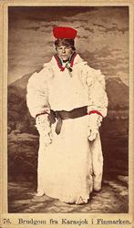 76. Brudgom fra Karasjok i Finmarken.