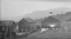 Gårdstun, Gravaune, Lønset, Oppdal, Sør-Trøndelag. Fotografe