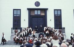 Fra åpningen av museets 100-årsjubileum i 1994.Norsk Folkemu