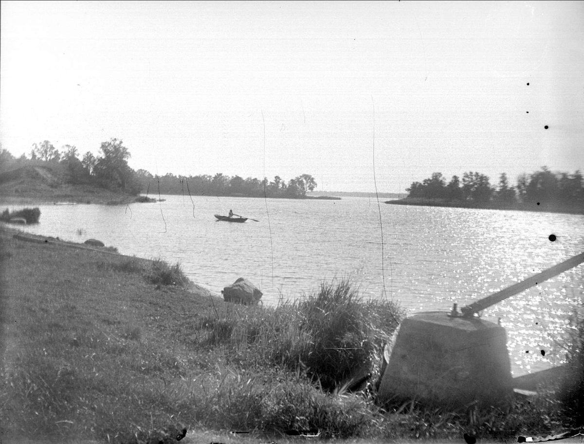 Svinnegarnsviken vid Haga, Svinnegarns socken, Uppland 1934