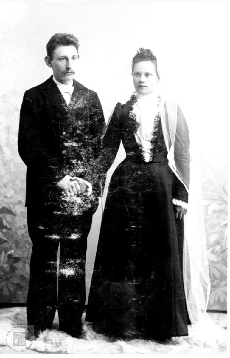 Ekteparet Johannes og Mathilde Johannesen