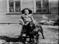 Gruvedrift, portrett, barn.