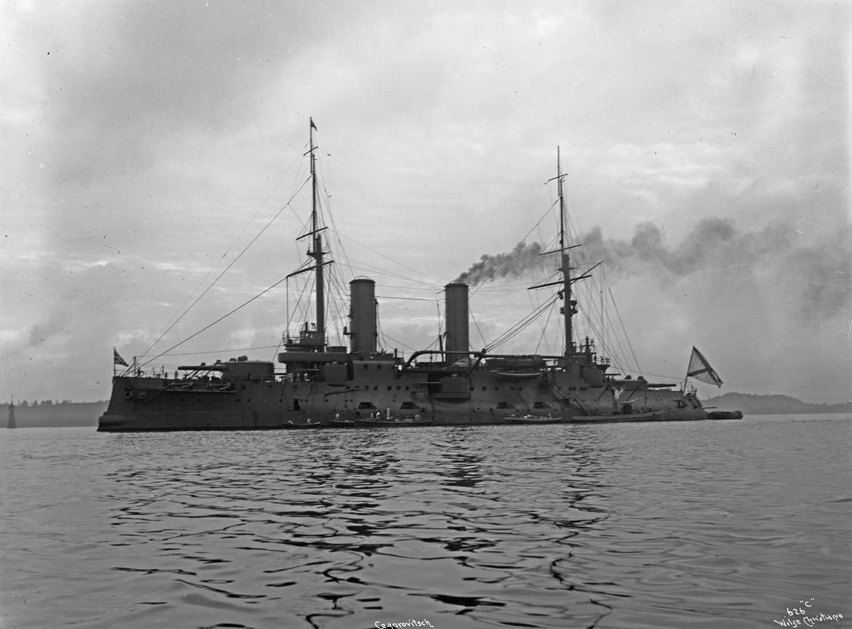 Cezarevitsch (b. 1899, Compagnie des Forges et Chantiers de la Méditerranée à la Seyne, Seyne-sur-Mer), russisk krysser