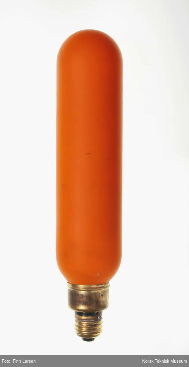 Varmelampe, orangefarvet