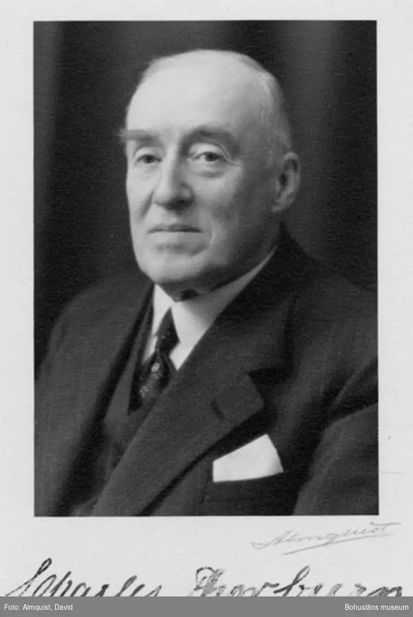 Charles Thorburn (1873-1949), VD och huvudredare för Ångbåtsaktiebolaget Bohuslänska Kusten från år 1906