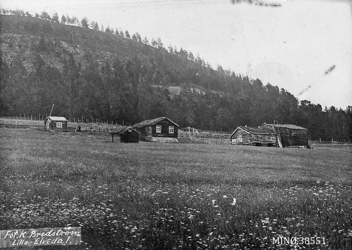 Gardsbruk,Dalen Nystuen søndre, ca. 1917