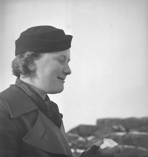 Text till bilden: "Lysekil. Lyse m.m. Promenad. 1939".