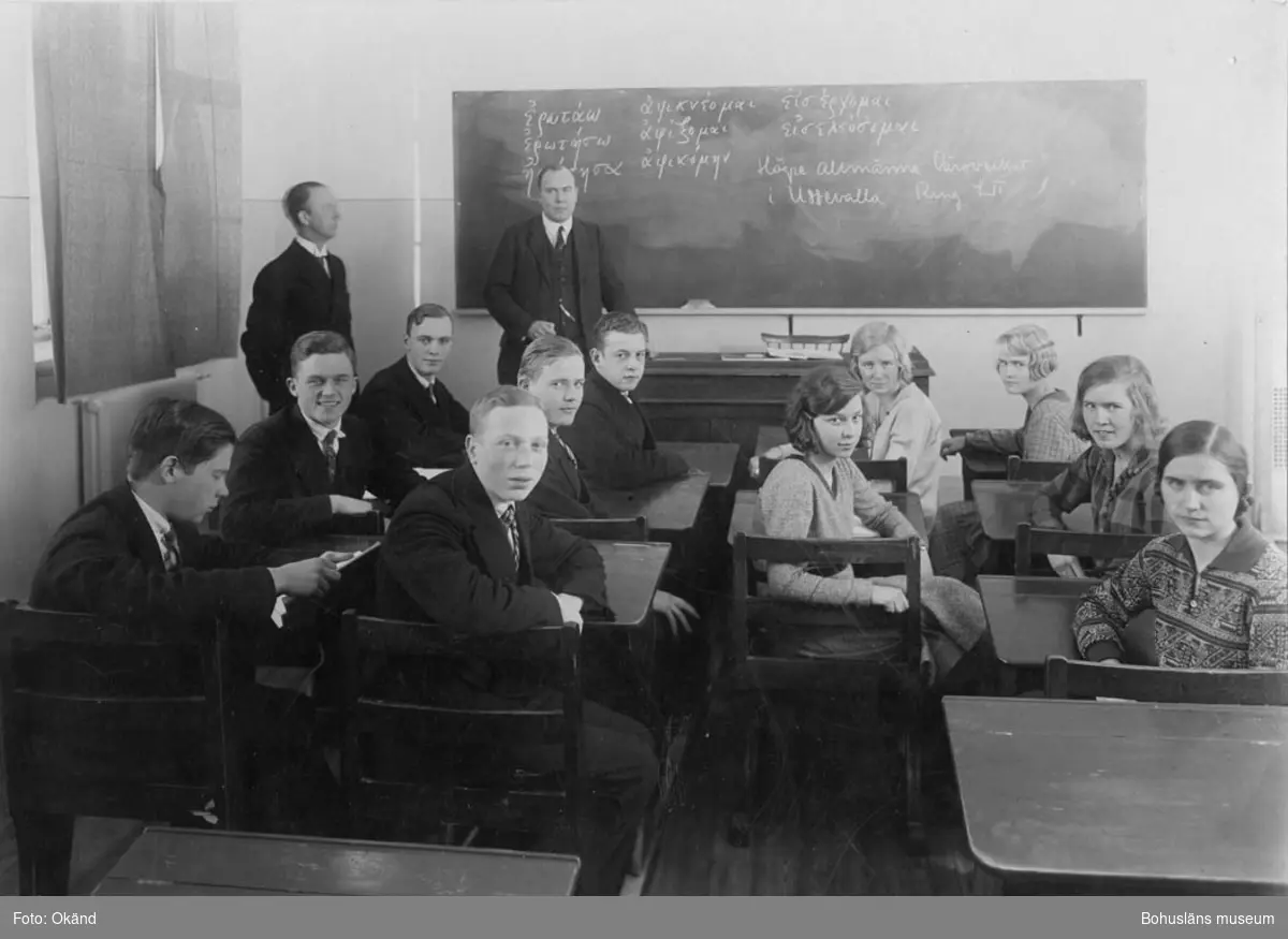 Läroverksklass 1930