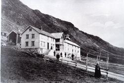 Bjøberg skysstasjon i Hemsedal i 1884