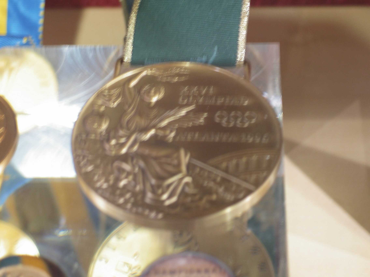 8 stk. medaljer fra EM og VM.
